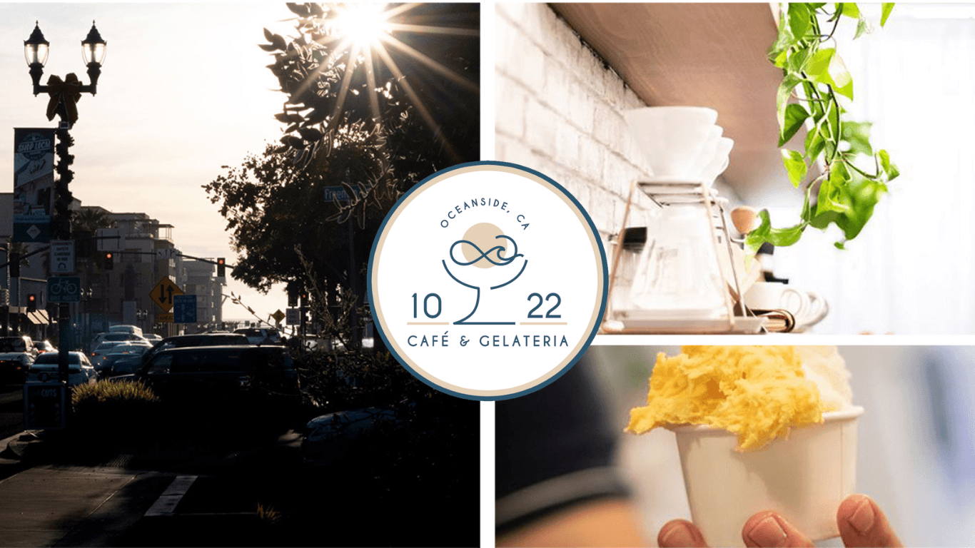 1022 Cafe & Gelateria, in Oceanside, California